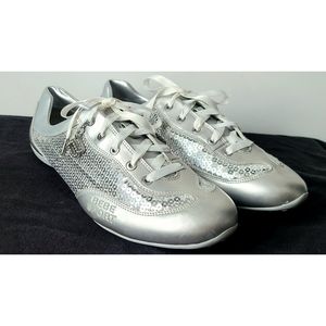 Bebe Sport Sequin Sneakers